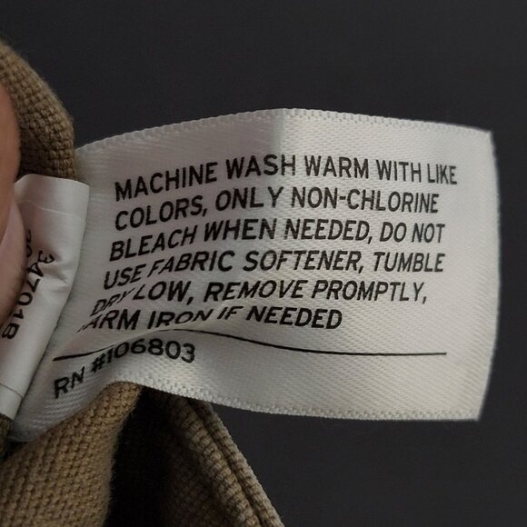 Duluth Womens Tan Curvesetter Waistband Pants 8x33 Carpenter Work Cargo Outdoor - Picture 9 of 9